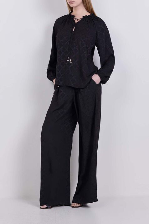 חולצת צווארון מלמלה MICHAEL KORS